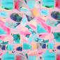Preview: Cotton Satin - Nerida Hansen - Resonate Neon Light Pink - Digitaldruck